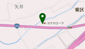 [EV]トヨタカローラ岡山平島店の地図画像