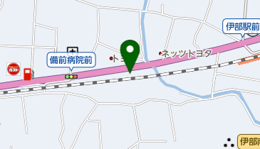 [EV]トヨタカローラ岡山備前店の地図画像