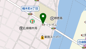 [EV]RINGYOUカーシェアリング広島楠木町ステーションの地図画像