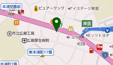 [EV]沖本自動車工業(株)の地図画像