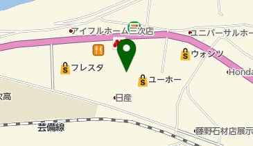 [EV]ユーホー三次店の地図画像