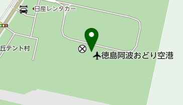 [EV]徳島空港旅客ターミナルの地図画像