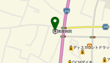 [EV]美摩病院の地図画像