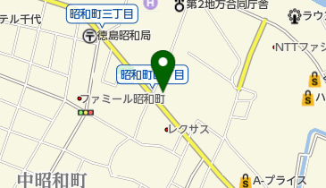[EV]ネッツトヨタ徳島本店の地図画像