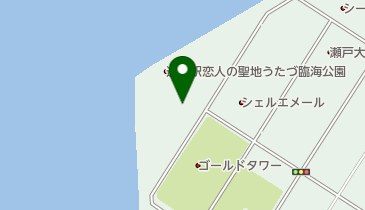 [EV]道の駅恋人の聖地うたづ臨海公園の地図画像