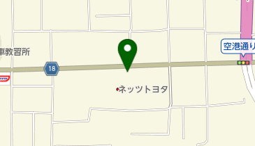 [EV]ネッツトヨタ愛媛J.Spot空港通の地図画像