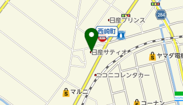 [EV]日産サティオ高知須崎店の地図画像