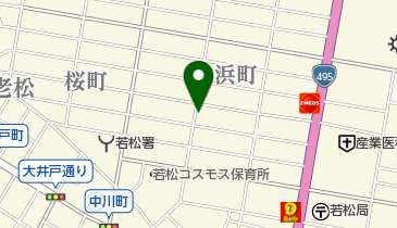 [EV]福岡県電気工事業工業組合若松支部事務所(駐車場)の地図画像