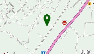 [EV]auショップ若菜店の地図画像