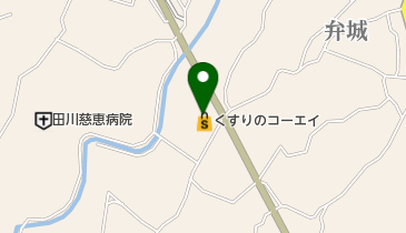 [EV]くすりのコーエイ方城店の地図画像