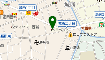 [EV]福岡トヨペット西新店の地図画像