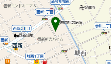 [EV]西新パーキングの地図画像