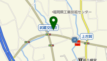 [EV]福岡トヨタ筑紫野インター店の地図画像
