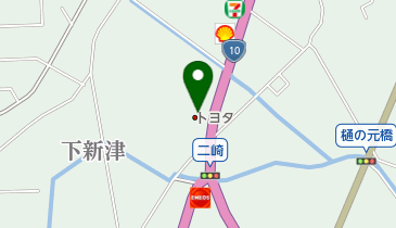 [EV]福岡トヨタ行橋店の地図画像