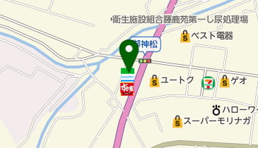 [EV]ファミリーマート鹿島高津原店の地図画像