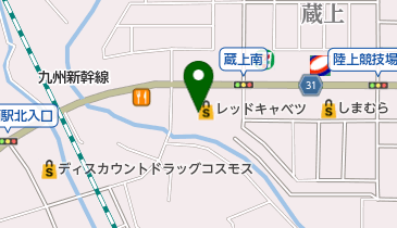 [EV]レッドキャベツ蔵上店の地図画像