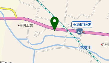 [EV]ネッツトヨタ熊本株式会社玉名玉東店の地図画像