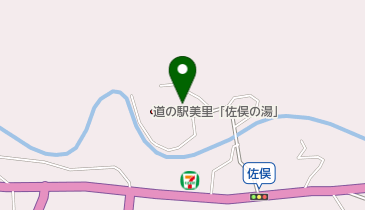 [EV]道の駅美里「佐俣の湯」の地図画像