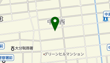 [EV]生長の家大分県教化部会館の地図画像