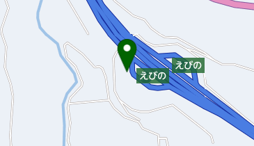 [EV]九州自動車道えびのPA上りの地図画像