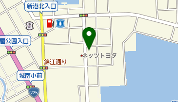 [EV]ネッツトヨタ鹿児島城南シーサイド店の地図画像