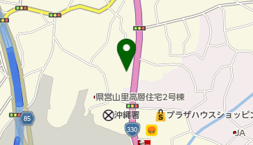 [EV]ファミリーマート山里二丁目店の地図画像
