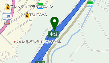 [EV]沖縄自動車道中城PA下りの地図画像