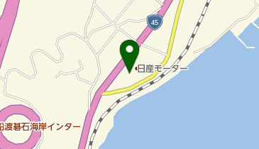 岩手日野自動車株式会社大船渡営業所の地図画像