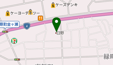 宮城日野自動車株式会社大河原営業所の地図画像