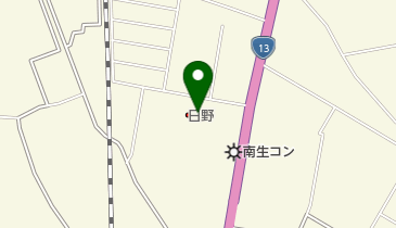 西東北日野自動車株式会社横手支店の地図画像