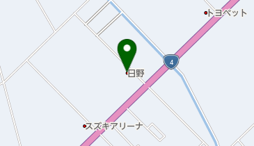 栃木日野自動車株式会社那須営業所の地図画像