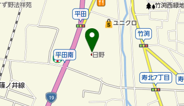 長野日野自動車株式会社松本支店の地図画像