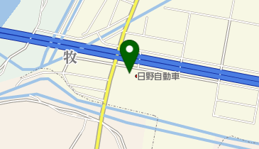 岐阜日野自動車株式会社安八営業所の地図画像