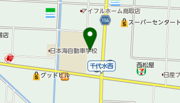 島根日野自動車株式会社鳥取支店の地図画像