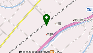 広島日野自動車株式会社福山西支店の地図画像