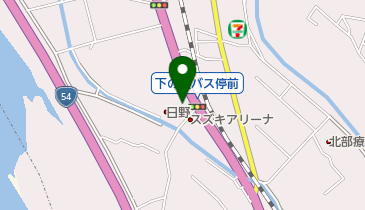 広島日野自動車株式会社可部支店の地図画像