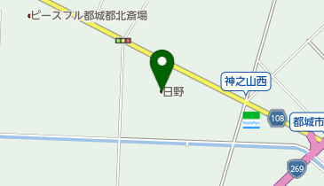 南九州日野自動車株式会社都城支店の地図画像