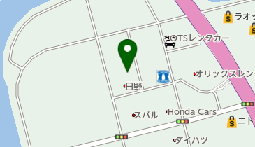 沖縄日野自動車株式会社本社の地図画像