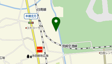 スタンダードレンタカー 宮崎空港営業所の地図画像