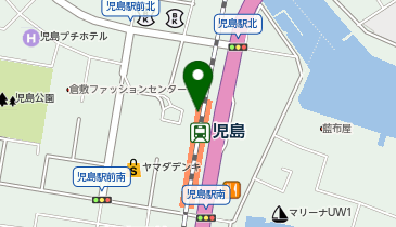 ntsレンタカー 児島営業所の地図画像