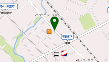 島めぐりレンタカー 北海道の地図画像