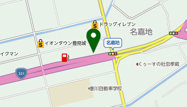 島めぐりレンタカー 沖縄の地図画像