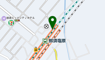 ワンズレンタカー 那須塩原駅前店の地図画像