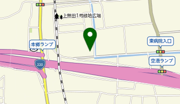 クラフトレンタカー宮崎空港店の地図画像