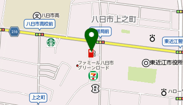 オリックスレンタカー 八日市SSカウンターの地図画像