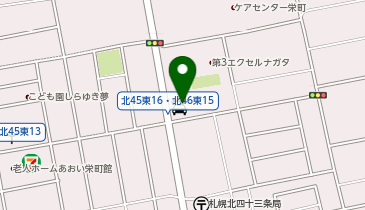 オリックスレンタカー 丘珠空港栄町店の地図画像