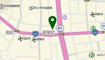 オリックスレンタカー 浜松中央通りSSカウンターの地図画像