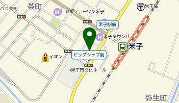 オリックスレンタカー 米子駅前店の地図画像