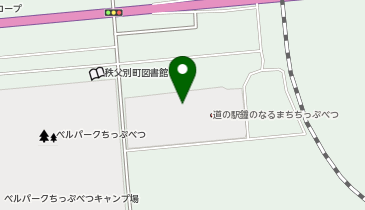 [EV]道の駅鐘のなるまち・ちっぷべつの地図画像