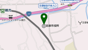 [EV]志摩市役所の地図画像